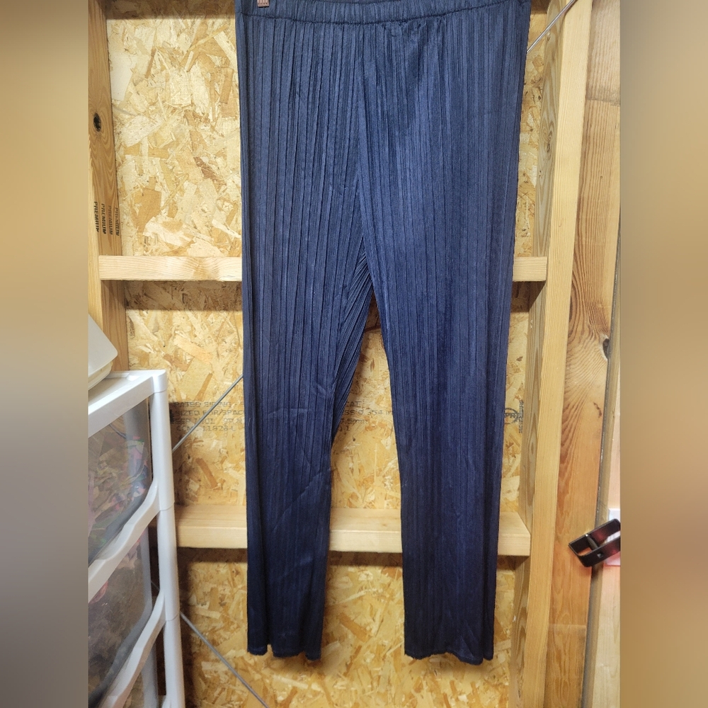 Nanette Lepore NWOT Black Pleated Pants‎ Women's Size XL